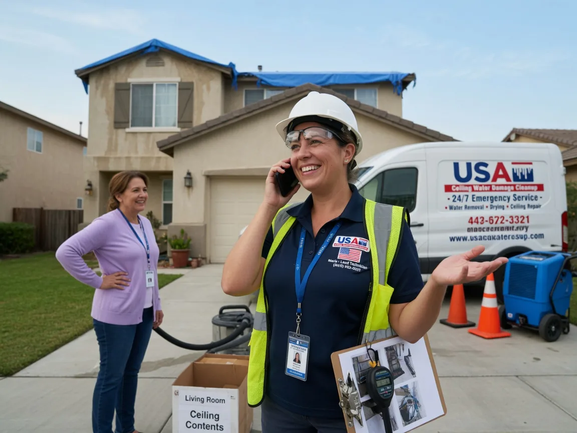 Ceiling Water Damage Restoration Saint Ignace, MI FAQs